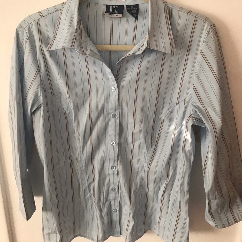 Pinstriped blouse
